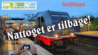 Nattoget er tilbage! Snälltåget til Berlin