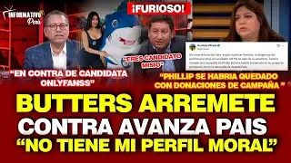 BUTTERS ARREMETE CONTRA AVANZA PAIS Y DENUNCIAN QUE SE  HABR&Iacute;A QUEDADO CON DONACIONES DE CAMPA&Ntilde;A