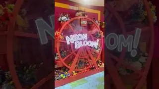 Neon Bloom in Sydney Lego Pitt Street Mall!