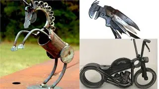 80+ Fun Scrape Metal Projects For Beginners decor ideas scrape metal art #scrape #art #upcycling p3