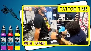 Embracing The Drama: Topher Gets Inked with a DramaLlama Tattoo | DramaLlama Vlogs