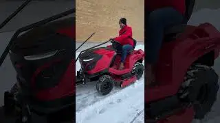 ❄️ Snerydning med traktor | AL-KO Gardentech DK