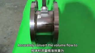 Application Solution of a Vortex Flowmeter with Temperature and Pressure Compensation in 200&deg;C Steam