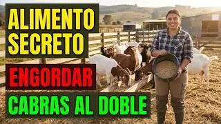 El ALIMENTO SECRETO que los granjeros africanos usan para ENGORDAR cabras al DOBLE