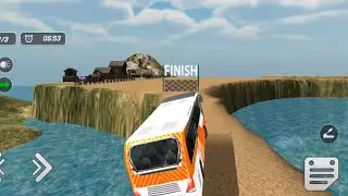 🚍😵 SABSE MUSHKIL OFFROAD BUS DRIVING | OFFROAD BUS SIMULATOR | HINDI GAMEPLAY 🔥🏔️