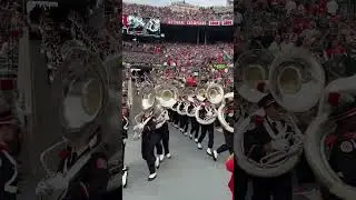 Ramp entrance vs. Ohio University #marchingband #ohiostate #tbdbitl