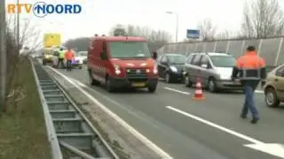 Oponthoud door frituurvet op ringweg