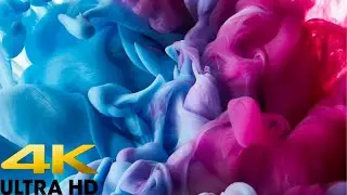 Beautiful Ink in Water (4K)