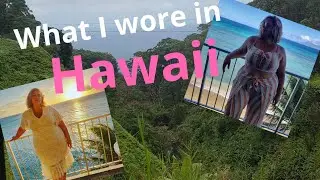 Plus-size what I wore on holiday in Maui, Hawaii