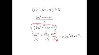 Dividing a Polynomial by a Monomial