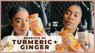 HOW TO USE TURMERIC & GINGER + BENEFITS | IMPROVE GUT HEALTH + STOP INFLAMMATION | LET'S CHAT