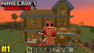 My First Day in Minecraft Hardcore 💀 | Hindi Hardcore Series Ep #1&rdquo; || Nerz Gamer