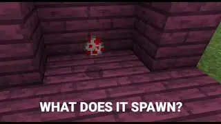How to get the hidden spawn egg in minecraft pe 2022