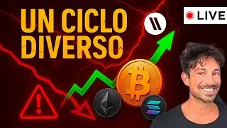 BITCOIN, CRYPTO: NON SI ERA MAI VISTA UNA ROBA DEL GENERE (CICLO TOTALMENTE DIVERSO)