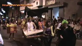 Carnaval de Tenerife 2010 cabalgata anunciadora 1/3