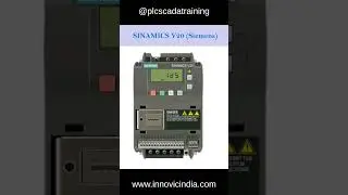 Siemens Sinamics V20 Variable Frequency Drive (VFD) #VFD  #electrical #industrialdrives #motordrive