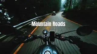 Royal Enfield Hunter 350 POV | Scenic Hill Ride Through Mountain Roads
