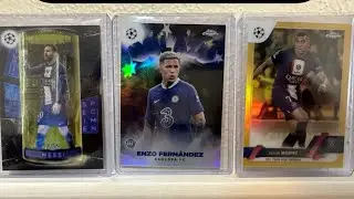 Full case break 2022/23 Topps Chrome UCC Soccer Review & Breakdown