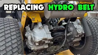 Replacing Hydro Belt on Hustler Raptor (Mower Won't Move)