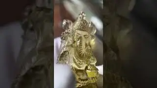 Ganesha miniature statue, hand carved in citrine 🙏🏽