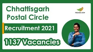 Chhattisgarh Postal Circle Recruitment 2021| Notification For 1137 Vacancies | Latest Govt Jobs 2021