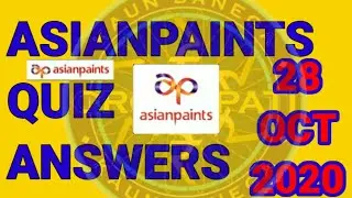 28 OCTOBER 2020 KBC ASIANPAINTS QUIZ ANSWERS || ASIANPAINTS DAILY OFFLINE QUIZ ANSWERS ||