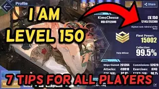 7 Tips For All Players As A Lv 150 Commander | Azur Lane