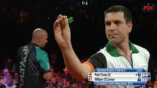European Darts Matchplay Rob Cross vs William O'Conor