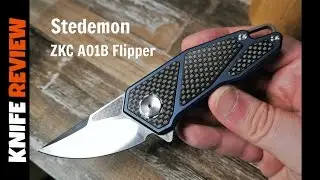 Review : Stedemon Knife Company ZKC A01B Flipper Knife