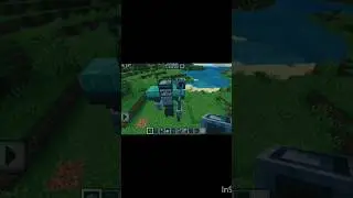 Minecraft ROBOT build hack | #minecraft #edit #shorts #viral #trending #funk
