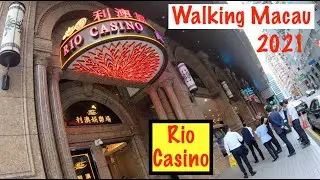 [4K] Walking Macau 2021 Rio Casino & Hotel 利澳酒店 ZAPE - China - 中國澳門
