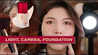 Try out new Foundation | ESPOIR Pro Tailor Foundation Be Velvet | Red Makeup Look | Love or Hate???