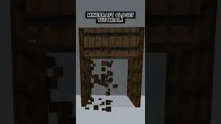 Minecraft Closet Tutorial!