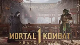 Mortal Kombat 1. Ghostface vs Clockodile