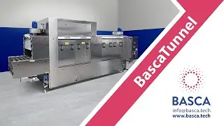 BascaTunnel | High-Throughput Washing Tunnel for Small & Medium Containers