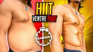 HIIT VENTRE PLAT (24 MIN) Fais ça 4X par semaine !