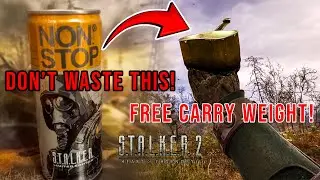 Stop Wasting This Limited Edition Drink in S.T.A.L.K.E.R 2 (Free Carry Weight Trick!)