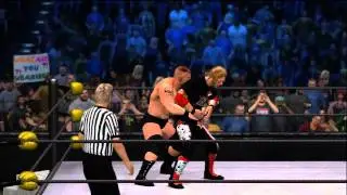 WWE 12 Gameplay: Brock Lesnar vs. Edge at Clash of the Champions (Xbox 360)