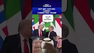 Trump's Hot Mic Moment: Trump Calls Carney Canadian 'President', Takes A Dig At Macron
