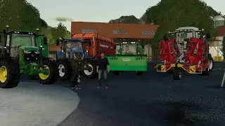 LS19 | Timelapse | Hof Talbauer | Mais h&auml;ckseln mit New Holland und John Deere Power!