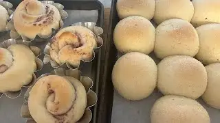 Homebaked Pandesal & Ube Ensaymada 