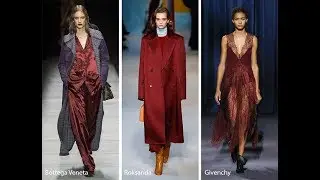 The Trendiest Fashion Fall-Winter Pantone Colors 2018-2019.