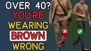 How to Wear Brown Over 40 &ndash; What Actually Works | 40+ Men's Fashion