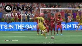 Fifa 22 Free-kick compilation