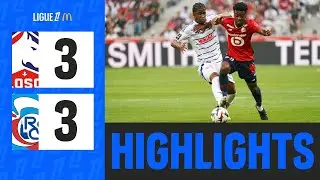 LOSC LILLE - RC STRASBOURG ALSACE (3-3) - 5ème journée - Ligue 1 McDonald's 24/25