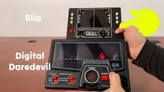 Tomy Blip & Digital Daredevil: 2 Electromechanical Games from 1977 & 1980
