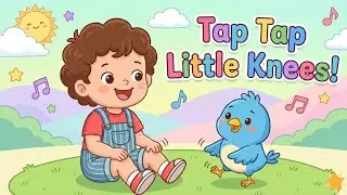 Tap Tap Little Knees 🦵🎶 | Body Parts Action Song for Kids | Nursery Rhymes | Picorhymes