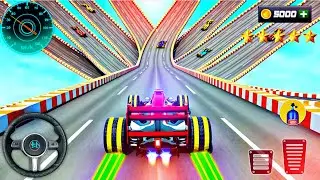 Muscle Car Tracks Stunts Mega Ramp Simulator - Formula Car Stunt Racing - Android GamePlay #7