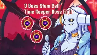 Dead Cells | 3 Boss Stem Cell 1 minute Time Keeper Boss Fight