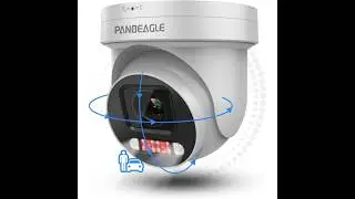PANOEAGLE 4K AI IP POE PTZ Camera